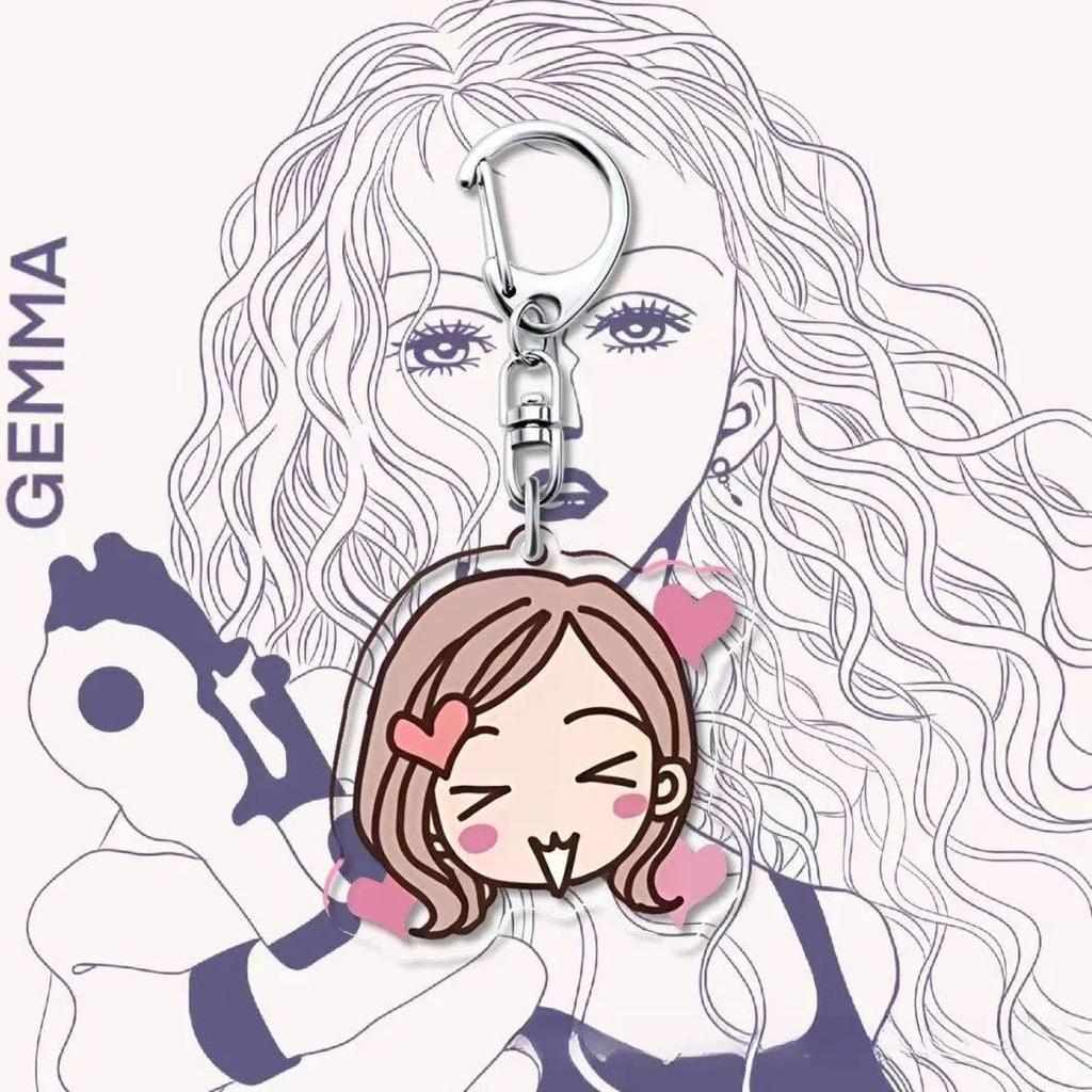 Cartoon Version Anime Nana Keychain Bag Funny Keyring Jewelry Girls Women Fan Cosplay Car Móc Khóa In Theo Yêu Cầu, Chất Liệu Mica Trong Suốt In 2 Mặt , Dày 4mm 5 Cartoon Version Anime Nana Keychain Bag Funny Keyring Jewelry Girls Women Fan Cosplay Car Móc Khóa In Theo Yêu Cầu, Chất Liệu Mica Trong Suốt In 2 Mặt , Dày 4mm - Ảnh 5