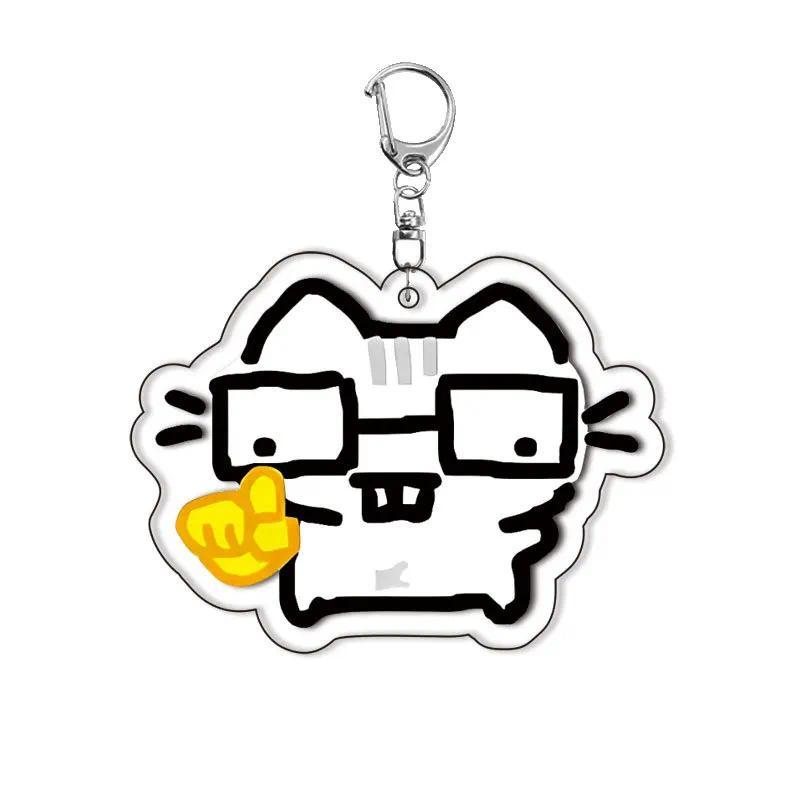 Cat Kitten Mica Keychain Lovely Baby Bag Charms Hanging Face Woman Mica Keychain Móc Khóa In Theo Yêu Cầu, Chất Liệu Mica Trong Suốt In 2 Mặt , Dày 4mm 2 Cat Kitten Mica Keychain Lovely Baby Bag Charms Hanging Face Woman Mica Keychain Móc Khóa In Theo Yêu Cầu, Chất Liệu Mica Trong Suốt In 2 Mặt , Dày 4mm - Ảnh 2