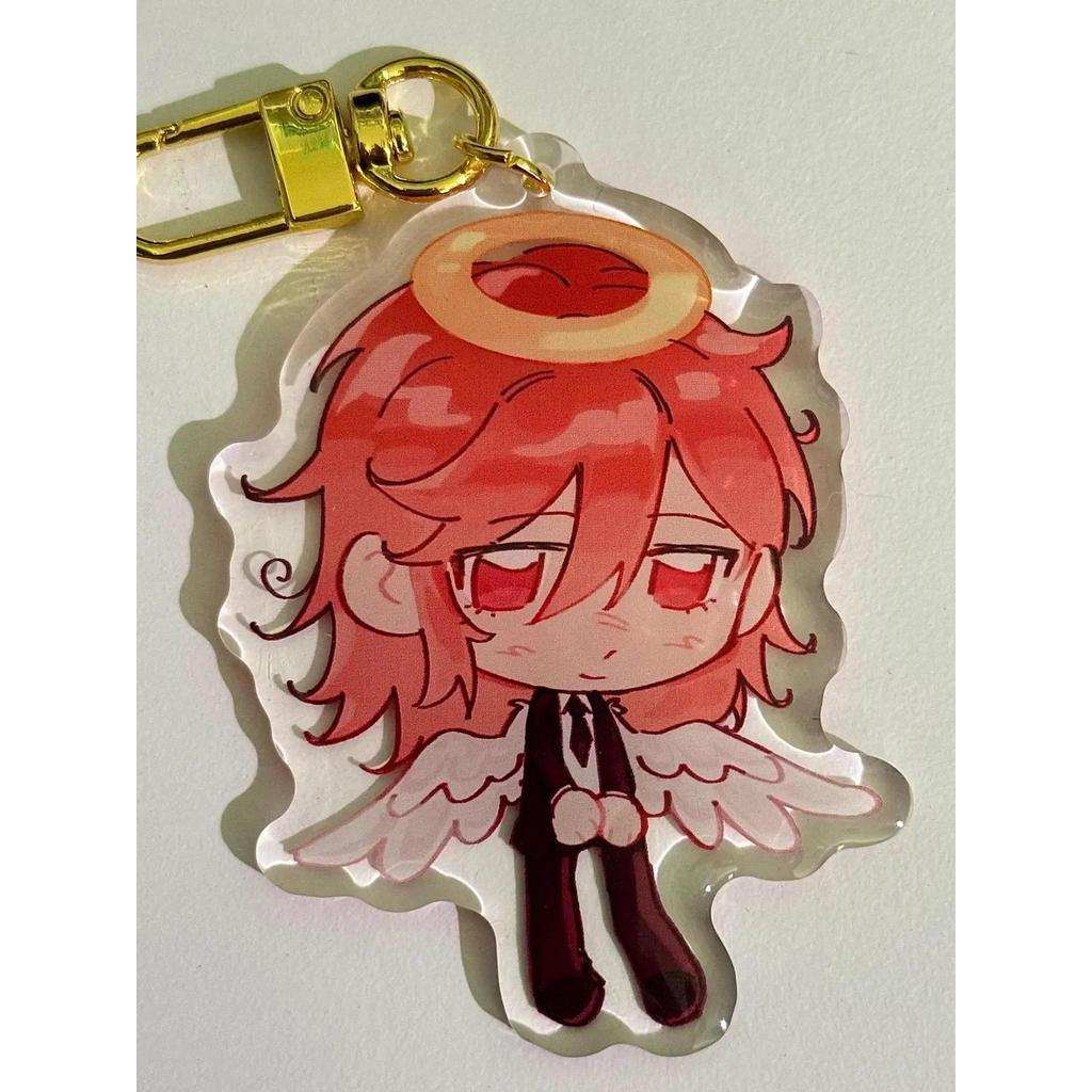 Chainsaw Man Double Sided Acrylic Charm Keychain 3 Inch Collectible Anime Keyring For Fans Móc Khóa In Theo Yêu Cầu, Chất Liệu Mica Trong Suốt In 2 Mặt , Dày 4mm 2 Chainsaw Man Double Sided Acrylic Charm Keychain 3 Inch Collectible Anime Keyring For Fans Móc Khóa In Theo Yêu Cầu, Chất Liệu Mica Trong Suốt In 2 Mặt , Dày 4mm - Ảnh 2