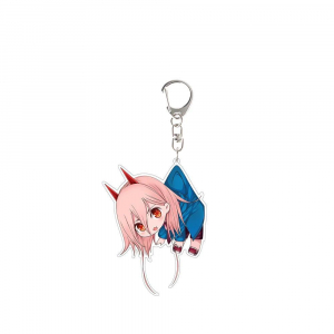 Chainsaw Man Makima Denji Power Hayakawa Aki Reze Cute Animes Mica Keychain Festival Móc Khóa In Theo Yêu Cầu, Chất Liệu Mica Trong Suốt In 2 Mặt , Dày 4mm