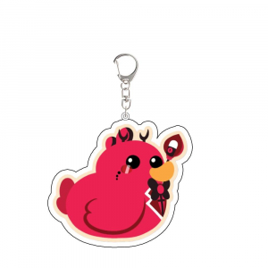 Charlie Mningstar Sir Pentious Husk Alast Cute Mica Keychain Anime Festival Nament Gift Móc Khóa In Theo Yêu Cầu, Chất Liệu Mica Trong Suốt In 2 Mặt , Dày 4mm