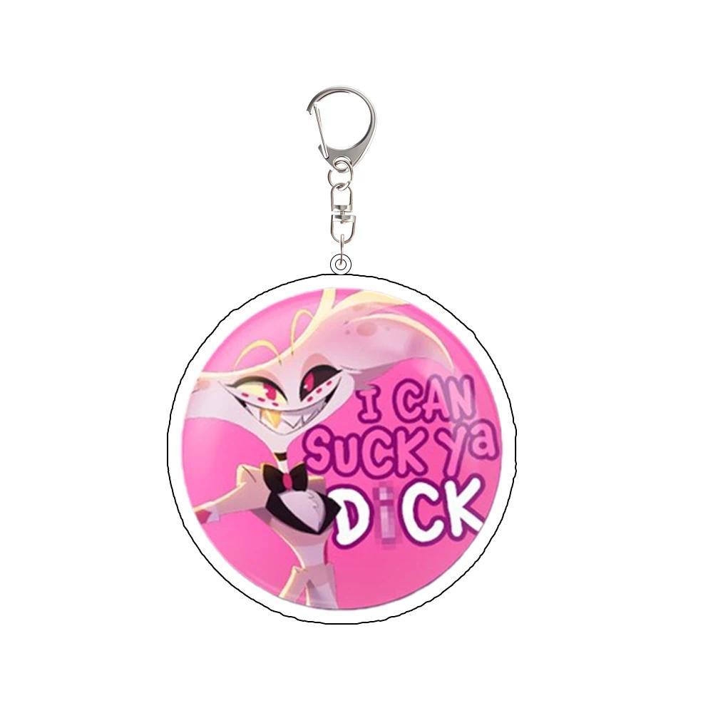 Charlie Mningstar Vaggie Ad Alast Niffty Sir Pentious Personalized Anime Mica Keychain Móc Khóa In Theo Yêu Cầu, Chất Liệu Mica Trong Suốt In 2 Mặt , Dày 4mm 3 Charlie Mningstar Vaggie Ad Alast Niffty Sir Pentious Personalized Anime Mica Keychain Móc Khóa In Theo Yêu Cầu, Chất Liệu Mica Trong Suốt In 2 Mặt , Dày 4mm - Ảnh 3