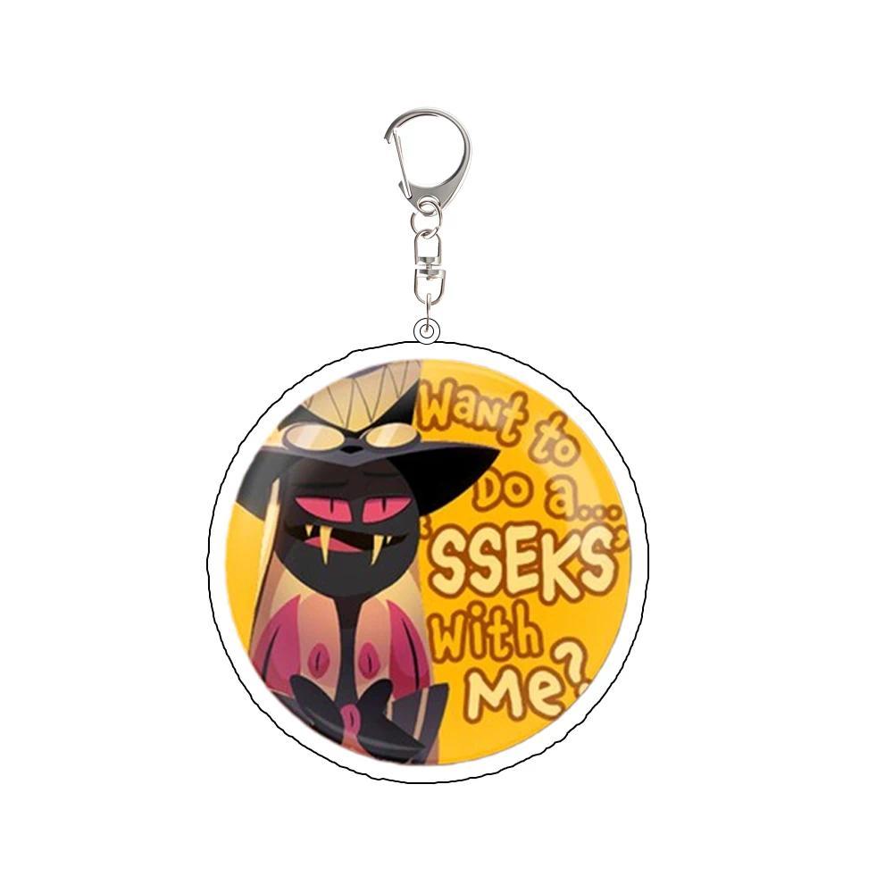 Charlie Mningstar Vaggie Ad Alast Niffty Sir Pentious Personalized Anime Mica Keychain Móc Khóa In Theo Yêu Cầu, Chất Liệu Mica Trong Suốt In 2 Mặt , Dày 4mm 10 Charlie Mningstar Vaggie Ad Alast Niffty Sir Pentious Personalized Anime Mica Keychain Móc Khóa In Theo Yêu Cầu, Chất Liệu Mica Trong Suốt In 2 Mặt , Dày 4mm - Ảnh 10