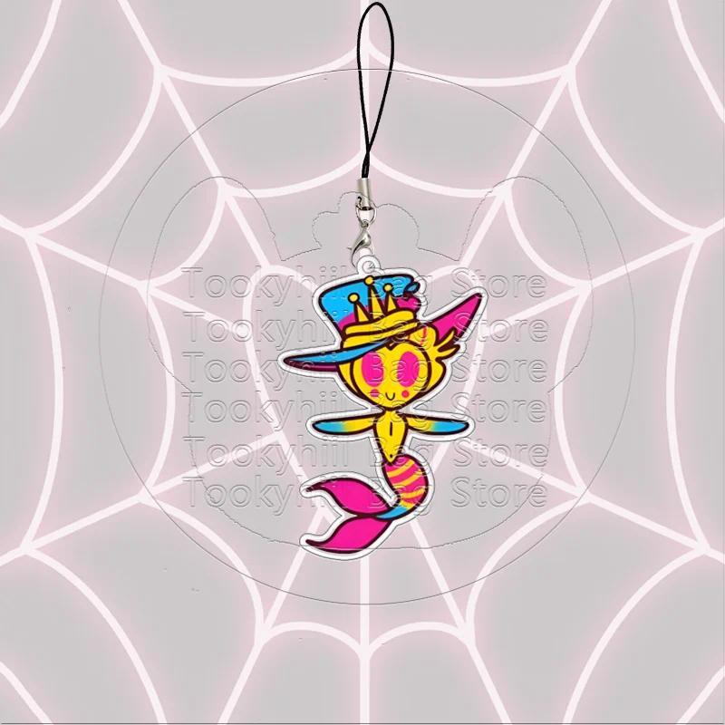Charlie Phone Chain Vaggie Blitz Angel Dust Keychainvox Tudent Color Creativity Niffty Stolas Móc Khóa In Theo Yêu Cầu, Chất Liệu Mica Trong Suốt In 2 Mặt , Dày 4mm 11 Charlie Phone Chain Vaggie Blitz Angel Dust Keychainvox Tudent Color Creativity Niffty Stolas Móc Khóa In Theo Yêu Cầu, Chất Liệu Mica Trong Suốt In 2 Mặt , Dày 4mm - Ảnh 11
