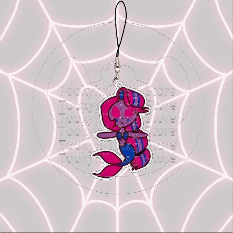 Charlie Phone Chain Vaggie Blitz Angel Dust Keychainvox Tudent Color Creativity Niffty Stolas Móc Khóa In Theo Yêu Cầu, Chất Liệu Mica Trong Suốt In 2 Mặt , Dày 4mm 3 Charlie Phone Chain Vaggie Blitz Angel Dust Keychainvox Tudent Color Creativity Niffty Stolas Móc Khóa In Theo Yêu Cầu, Chất Liệu Mica Trong Suốt In 2 Mặt , Dày 4mm - Ảnh 3