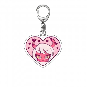 Charlie, Vaggie, Alast, Adam, Lucifer Mica Keychain Love Gift Móc Khóa In Theo Yêu Cầu, Chất Liệu Mica Trong Suốt In 2 Mặt , Dày 4mm