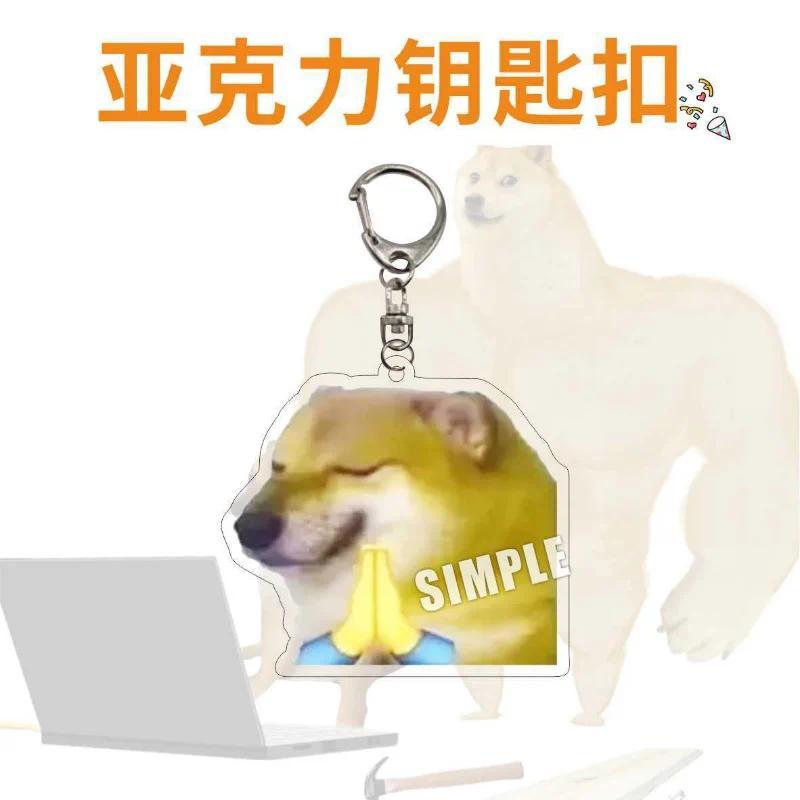 Charms Pet Dog Shape Anime Key Chains Cute Emoticon Doge Cheem Cat Keyring Car Best Friends Móc Khóa In Theo Yêu Cầu, Chất Liệu Mica Trong Suốt In 2 Mặt , Dày 4mm 18 Charms Pet Dog Shape Anime Key Chains Cute Emoticon Doge Cheem Cat Keyring Car Best Friends Móc Khóa In Theo Yêu Cầu, Chất Liệu Mica Trong Suốt In 2 Mặt , Dày 4mm - Ảnh 18