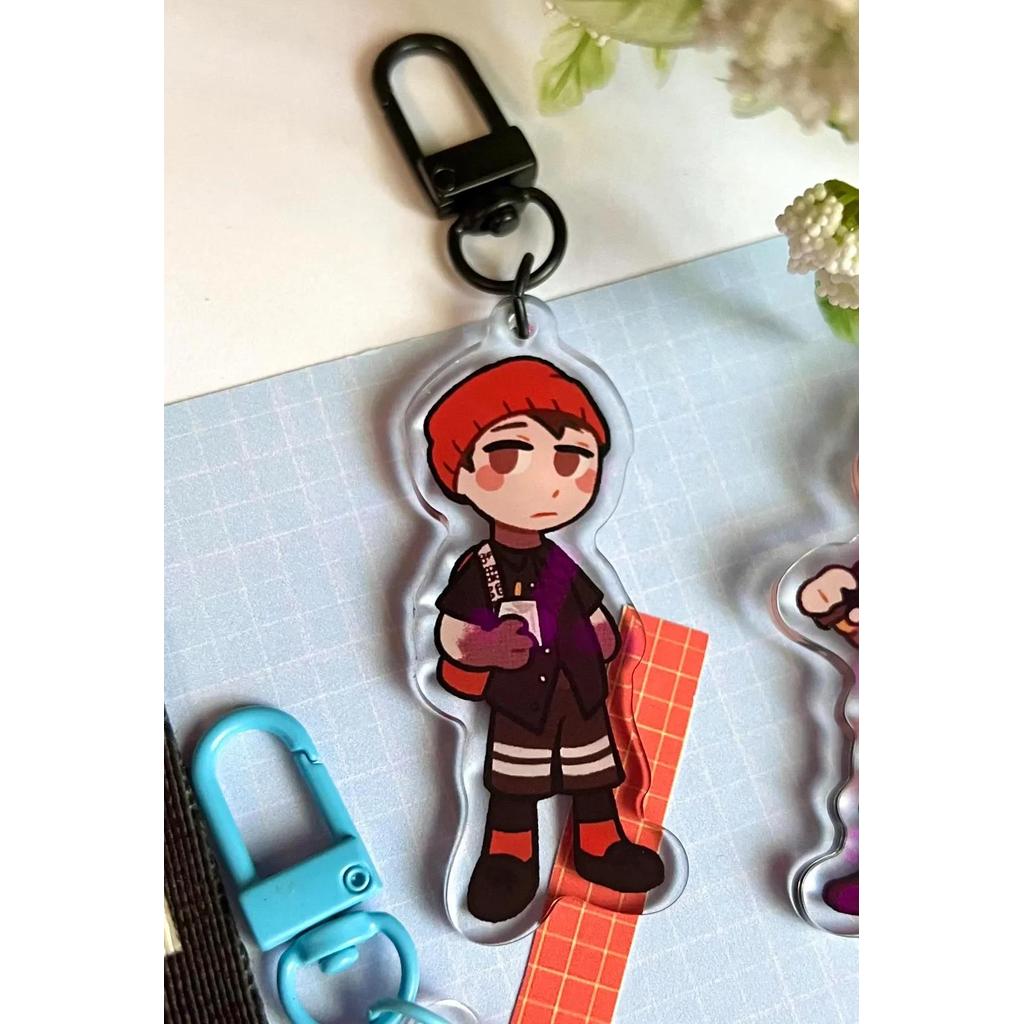 Chibi Charm T Trinket Cute Cartoon Style Enamel Pin Badge Fashion Accessory For Bags And Móc Khóa In Theo Yêu Cầu, Chất Liệu Mica Trong Suốt In 2 Mặt , Dày 4mm 4 Chibi Charm T Trinket Cute Cartoon Style Enamel Pin Badge Fashion Accessory For Bags And Móc Khóa In Theo Yêu Cầu, Chất Liệu Mica Trong Suốt In 2 Mặt , Dày 4mm - Ảnh 4