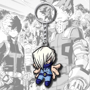 Chibi Keychain Anime My Hero Academia Todoroki All Might Deku Midoriya Bakugo Dabi Uraraka Móc Khóa In Theo Yêu Cầu, Chất Liệu Mica Trong Suốt In 2 Mặt , Dày 4mm