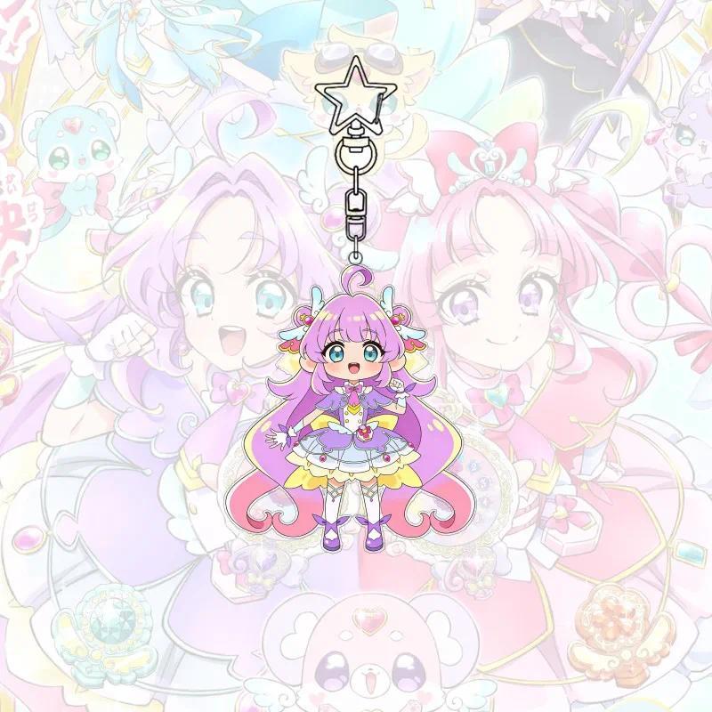 Chibi Star Detective Precure Cartoon Acrylic Keychain Kawaii Girl Bag Hanging Face Decor Móc Khóa In Theo Yêu Cầu, Chất Liệu Mica Trong Suốt In 2 Mặt , Dày 4mm 4 Chibi Star Detective Precure Cartoon Acrylic Keychain Kawaii Girl Bag Hanging Face Decor Móc Khóa In Theo Yêu Cầu, Chất Liệu Mica Trong Suốt In 2 Mặt , Dày 4mm - Ảnh 4