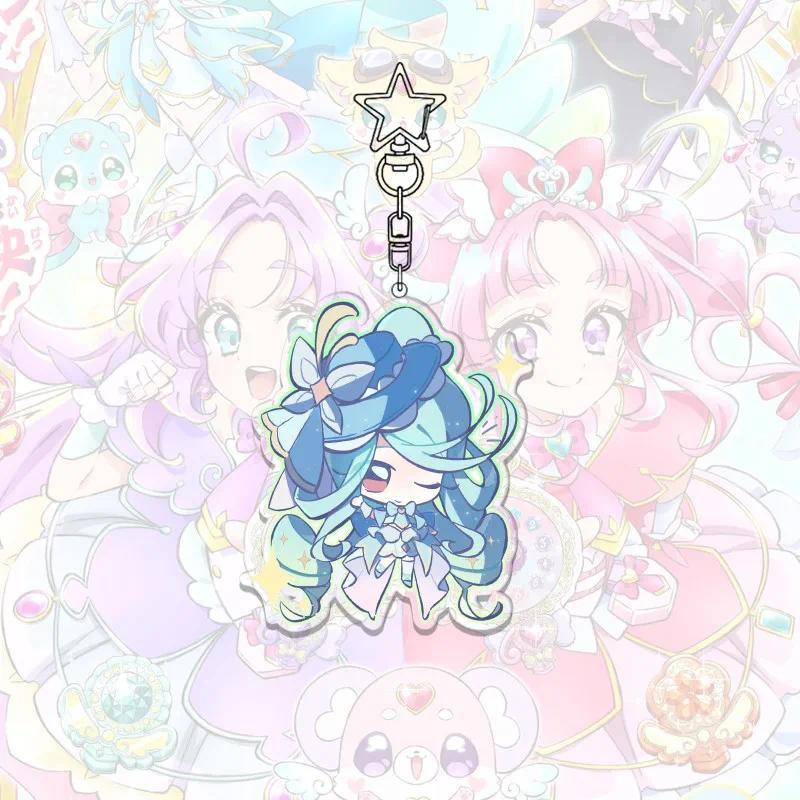 Chibi Star Detective Precure Cartoon Acrylic Keychain Kawaii Girl Bag Hanging Face Decor Móc Khóa In Theo Yêu Cầu, Chất Liệu Mica Trong Suốt In 2 Mặt , Dày 4mm 1 Chibi Star Detective Precure Cartoon Acrylic Keychain Kawaii Girl Bag Hanging Face Decor Móc Khóa In Theo Yêu Cầu, Chất Liệu Mica Trong Suốt In 2 Mặt , Dày 4mm
