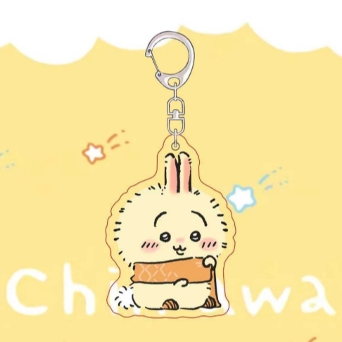 Chiikawa Acrylic Key Chain Cute Anime Character Hachiware Usagi Rakko Momonga Keychain Móc Khóa In Theo Yêu Cầu, Chất Liệu Mica Trong Suốt In 2 Mặt , Dày 4mm 2 Chiikawa Acrylic Key Chain Cute Anime Character Hachiware Usagi Rakko Momonga Keychain Móc Khóa In Theo Yêu Cầu, Chất Liệu Mica Trong Suốt In 2 Mặt , Dày 4mm - Ảnh 2