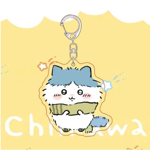 Chiikawa Acrylic Key Chain Cute Anime Character Hachiware Usagi Rakko Momonga Keychain Móc Khóa In Theo Yêu Cầu, Chất Liệu Mica Trong Suốt In 2 Mặt , Dày 4mm 4 Chiikawa Acrylic Key Chain Cute Anime Character Hachiware Usagi Rakko Momonga Keychain Móc Khóa In Theo Yêu Cầu, Chất Liệu Mica Trong Suốt In 2 Mặt , Dày 4mm - Ảnh 4