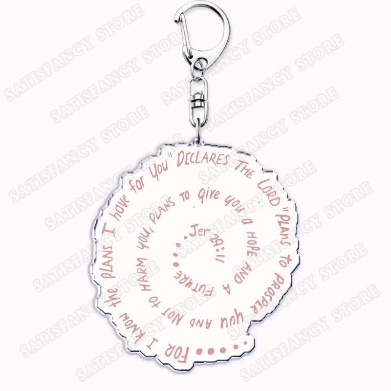 Christian Style Pink Jesus Keychain, Women's Bag, Bible Symbol, Church, Hope And Blessings, Móc Khóa In Theo Yêu Cầu, Chất Liệu Mica Trong Suốt In 2 Mặt , Dày 4mm 28 Christian Style Pink Jesus Keychain, Women's Bag, Bible Symbol, Church, Hope And Blessings, Móc Khóa In Theo Yêu Cầu, Chất Liệu Mica Trong Suốt In 2 Mặt , Dày 4mm - Ảnh 28