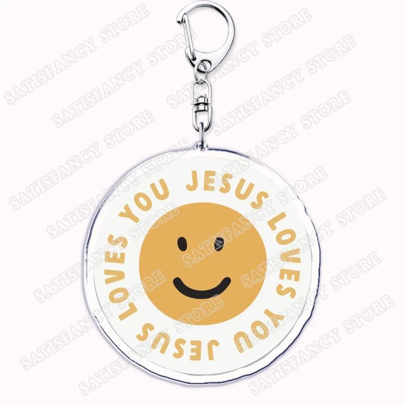 Christian Style Pink Jesus Keychain, Women's Bag, Bible Symbol, Church, Hope And Blessings, Móc Khóa In Theo Yêu Cầu, Chất Liệu Mica Trong Suốt In 2 Mặt , Dày 4mm 41 Christian Style Pink Jesus Keychain, Women's Bag, Bible Symbol, Church, Hope And Blessings, Móc Khóa In Theo Yêu Cầu, Chất Liệu Mica Trong Suốt In 2 Mặt , Dày 4mm - Ảnh 41