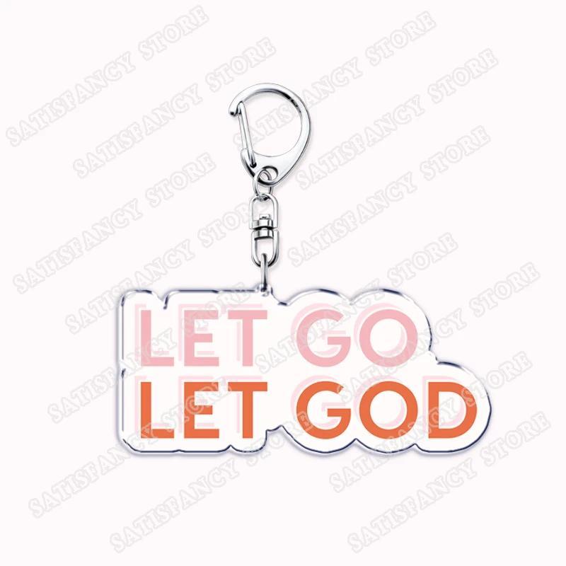 Christian Style Pink Jesus Keychain, Women's Bag, Bible Symbol, Church, Hope And Blessings, Móc Khóa In Theo Yêu Cầu, Chất Liệu Mica Trong Suốt In 2 Mặt , Dày 4mm 6 Christian Style Pink Jesus Keychain, Women's Bag, Bible Symbol, Church, Hope And Blessings, Móc Khóa In Theo Yêu Cầu, Chất Liệu Mica Trong Suốt In 2 Mặt , Dày 4mm - Ảnh 6