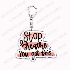 Christian Style Pink Jesus Keychain, Women's Bag, Bible Symbol, Church, Hope And Blessings, Móc Khóa In Theo Yêu Cầu, Chất Liệu Mica Trong Suốt In 2 Mặt , Dày 4mm