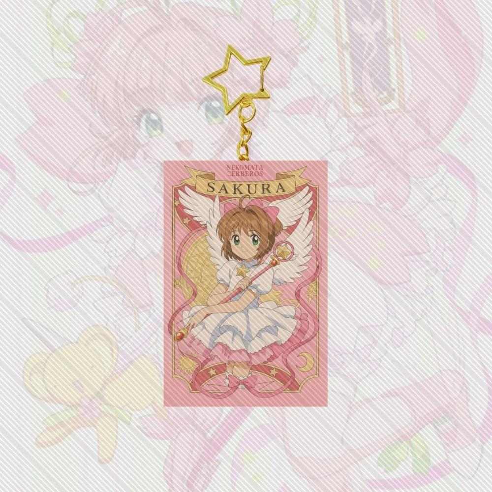 Christmas Decorative Hook Anime Card Sakura Acrylic Keychain Characters Ornament Accessories Móc Khóa In Theo Yêu Cầu, Chất Liệu Mica Trong Suốt In 2 Mặt , Dày 4mm 4 Christmas Decorative Hook Anime Card Sakura Acrylic Keychain Characters Ornament Accessories Móc Khóa In Theo Yêu Cầu, Chất Liệu Mica Trong Suốt In 2 Mặt , Dày 4mm - Ảnh 4