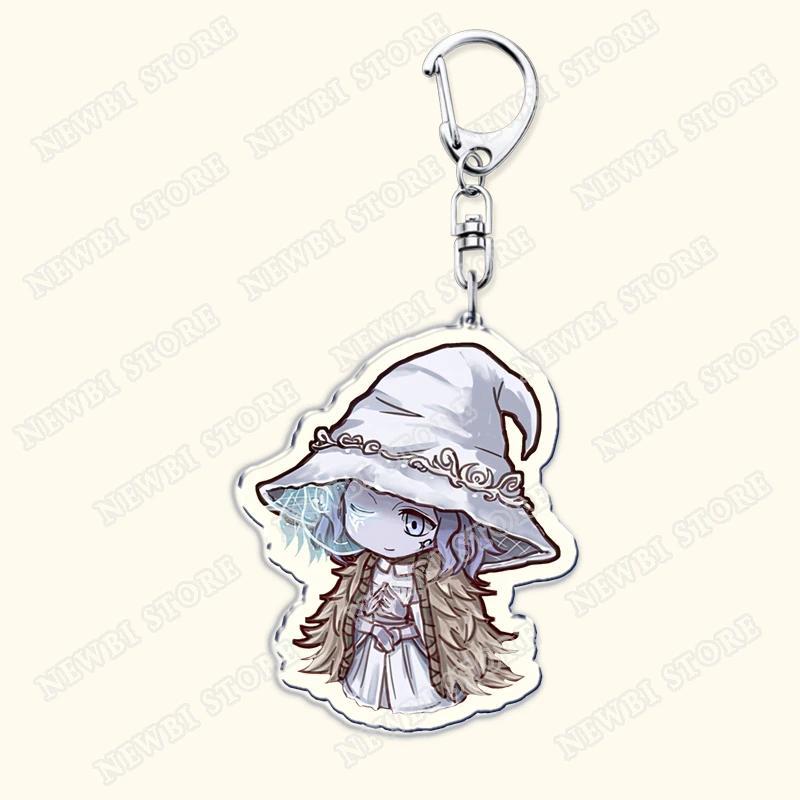 Classic Game Dark Souls Bloodborne Malenia Melina Keychains For Women Accessories Bag Micas Móc Khóa In Theo Yêu Cầu, Chất Liệu Mica Trong Suốt In 2 Mặt , Dày 4mm 3 Classic Game Dark Souls Bloodborne Malenia Melina Keychains For Women Accessories Bag Micas Móc Khóa In Theo Yêu Cầu, Chất Liệu Mica Trong Suốt In 2 Mặt , Dày 4mm - Ảnh 3