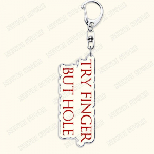 Classic Game Dark Souls Bloodborne Malenia Melina Keychains For Women Accessories Bag Micas Móc Khóa In Theo Yêu Cầu, Chất Liệu Mica Trong Suốt In 2 Mặt , Dày 4mm