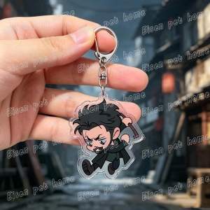 Classic Tv Show Keychains For Accessories Bag Homelander Billy Butcher Starlight Billy Móc Khóa In Theo Yêu Cầu, Chất Liệu Mica Trong Suốt In 2 Mặt , Dày 4mm
