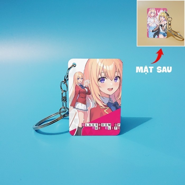 Classroom Of The Elite Key Chain - Welcome To The Classroom That Promotes Luxury Fashion - Dh Móc Khóa In Theo Yêu Cầu, Chất Liệu Mica Trong Suốt In 2 Mặt , Dày 4mm 2 Classroom Of The Elite Key Chain - Welcome To The Classroom That Promotes Luxury Fashion - Dh Móc Khóa In Theo Yêu Cầu, Chất Liệu Mica Trong Suốt In 2 Mặt , Dày 4mm - Ảnh 2