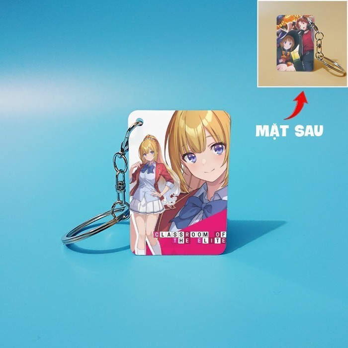 Classroom Of The Elite Key Chain - Welcome To The Classroom That Promotes Luxury Fashion - Dh Móc Khóa In Theo Yêu Cầu, Chất Liệu Mica Trong Suốt In 2 Mặt , Dày 4mm 3 Classroom Of The Elite Key Chain - Welcome To The Classroom That Promotes Luxury Fashion - Dh Móc Khóa In Theo Yêu Cầu, Chất Liệu Mica Trong Suốt In 2 Mặt , Dày 4mm - Ảnh 3