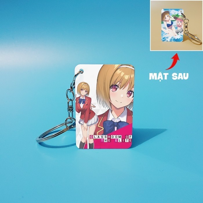 Classroom Of The Elite Key Chain - Welcome To The Classroom That Promotes Luxury Fashion - Dh Móc Khóa In Theo Yêu Cầu, Chất Liệu Mica Trong Suốt In 2 Mặt , Dày 4mm 4 Classroom Of The Elite Key Chain - Welcome To The Classroom That Promotes Luxury Fashion - Dh Móc Khóa In Theo Yêu Cầu, Chất Liệu Mica Trong Suốt In 2 Mặt , Dày 4mm - Ảnh 4
