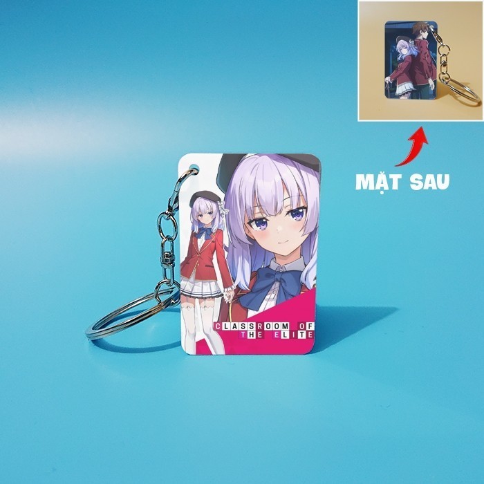 Classroom Of The Elite Key Chain - Welcome To The Classroom That Promotes Luxury Fashion - Dh Móc Khóa In Theo Yêu Cầu, Chất Liệu Mica Trong Suốt In 2 Mặt , Dày 4mm 6 Classroom Of The Elite Key Chain - Welcome To The Classroom That Promotes Luxury Fashion - Dh Móc Khóa In Theo Yêu Cầu, Chất Liệu Mica Trong Suốt In 2 Mặt , Dày 4mm - Ảnh 6
