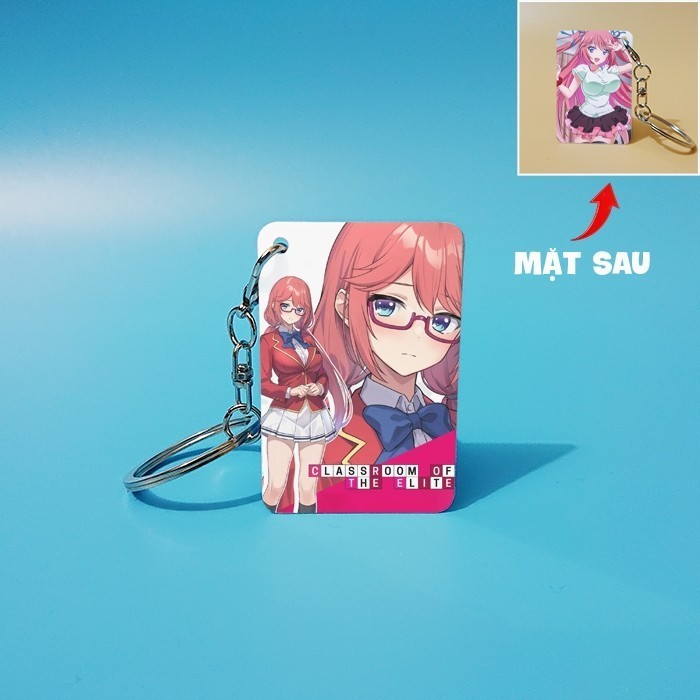 Classroom Of The Elite Key Chain - Welcome To The Classroom That Promotes Luxury Fashion - Dh Móc Khóa In Theo Yêu Cầu, Chất Liệu Mica Trong Suốt In 2 Mặt , Dày 4mm 7 Classroom Of The Elite Key Chain - Welcome To The Classroom That Promotes Luxury Fashion - Dh Móc Khóa In Theo Yêu Cầu, Chất Liệu Mica Trong Suốt In 2 Mặt , Dày 4mm - Ảnh 7