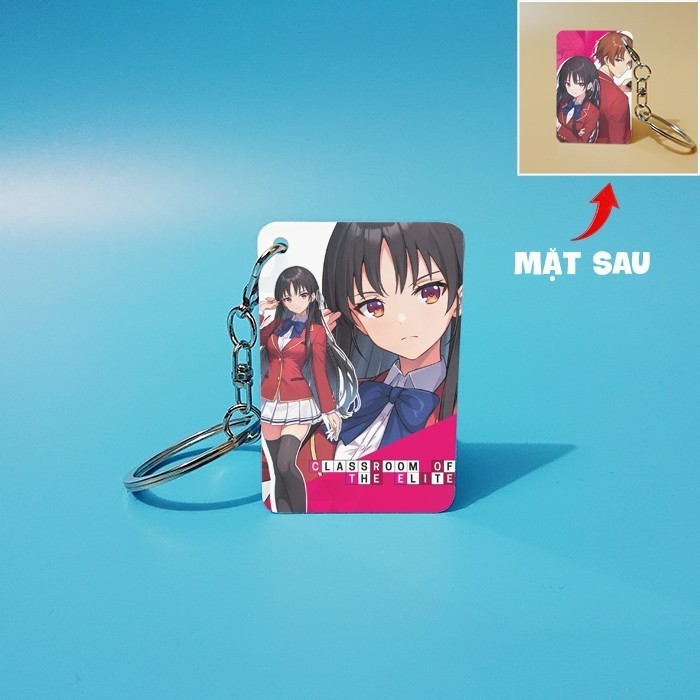 Classroom Of The Elite Key Chain - Welcome To The Classroom That Promotes Luxury Fashion - Dh Móc Khóa In Theo Yêu Cầu, Chất Liệu Mica Trong Suốt In 2 Mặt , Dày 4mm 8 Classroom Of The Elite Key Chain - Welcome To The Classroom That Promotes Luxury Fashion - Dh Móc Khóa In Theo Yêu Cầu, Chất Liệu Mica Trong Suốt In 2 Mặt , Dày 4mm - Ảnh 8