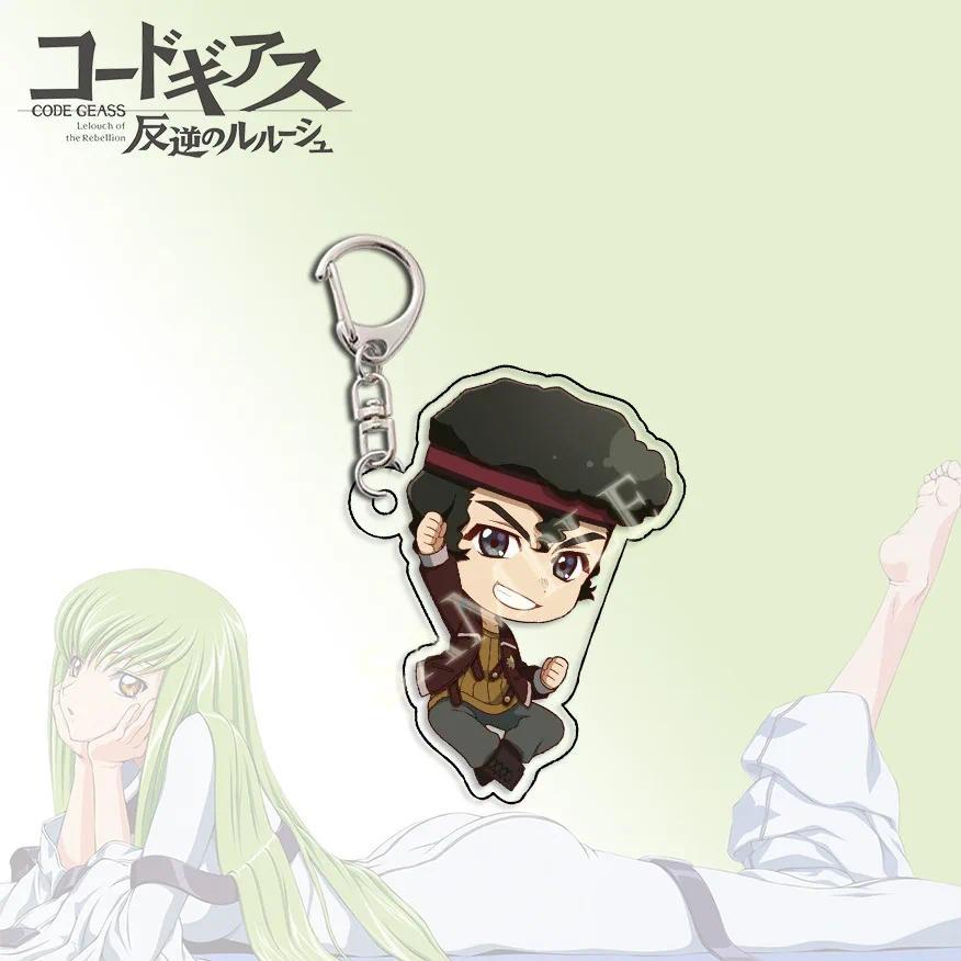 Code Geass Classic Anime Keychain Mica Lovely Baby Bag Charms Hanging Face Friends Key Chain Móc Khóa In Theo Yêu Cầu, Chất Liệu Mica Trong Suốt In 2 Mặt , Dày 4mm 6 Code Geass Classic Anime Keychain Mica Lovely Baby Bag Charms Hanging Face Friends Key Chain Móc Khóa In Theo Yêu Cầu, Chất Liệu Mica Trong Suốt In 2 Mặt , Dày 4mm - Ảnh 6