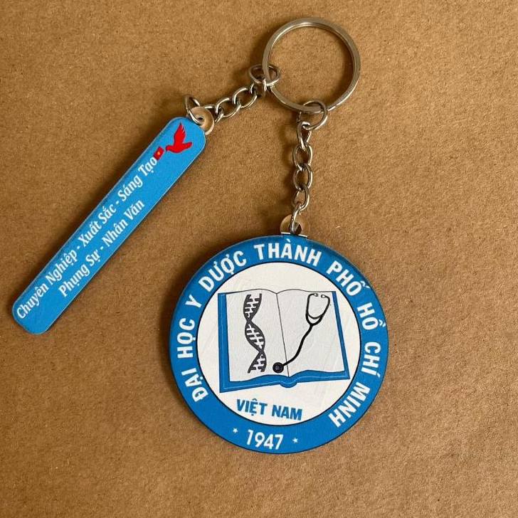 College Keychain, College Logo Keychain With Thi Do Charm Slogan Printed On Demand Móc Khóa In Theo Yêu Cầu, Chất Liệu Mica Trong Suốt In 2 Mặt , Dày 4mm 4 College Keychain, College Logo Keychain With Thi Do Charm Slogan Printed On Demand Móc Khóa In Theo Yêu Cầu, Chất Liệu Mica Trong Suốt In 2 Mặt , Dày 4mm - Ảnh 4
