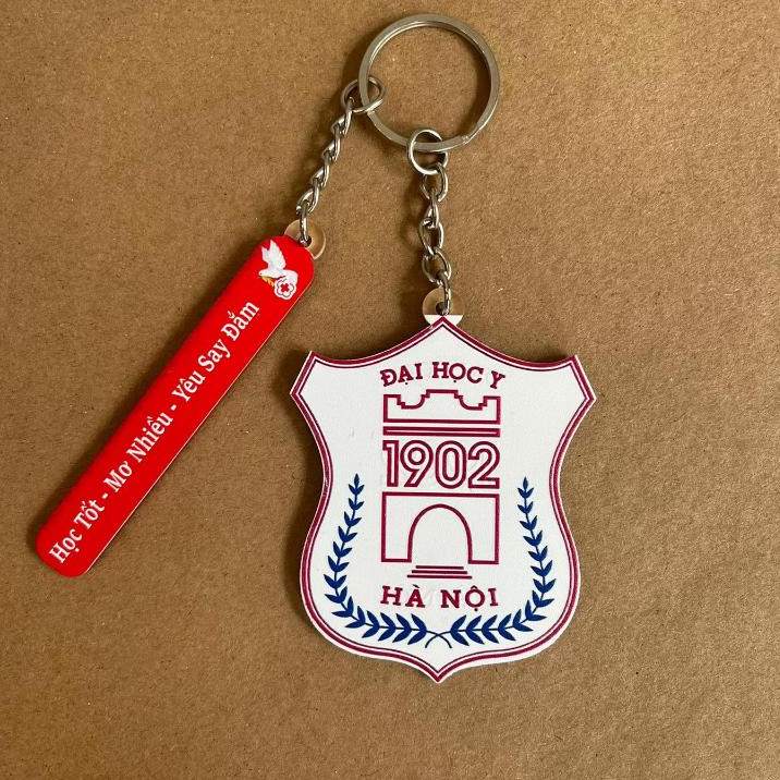 College Keychain, College Logo Keychain With Thi Do Charm Slogan Printed On Demand Móc Khóa In Theo Yêu Cầu, Chất Liệu Mica Trong Suốt In 2 Mặt , Dày 4mm 6 College Keychain, College Logo Keychain With Thi Do Charm Slogan Printed On Demand Móc Khóa In Theo Yêu Cầu, Chất Liệu Mica Trong Suốt In 2 Mặt , Dày 4mm - Ảnh 6