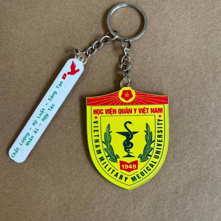 College Keychain, College Logo Keychain With Thi Do Charm Slogan Printed On Demand Móc Khóa In Theo Yêu Cầu, Chất Liệu Mica Trong Suốt In 2 Mặt , Dày 4mm 8 College Keychain, College Logo Keychain With Thi Do Charm Slogan Printed On Demand Móc Khóa In Theo Yêu Cầu, Chất Liệu Mica Trong Suốt In 2 Mặt , Dày 4mm - Ảnh 8