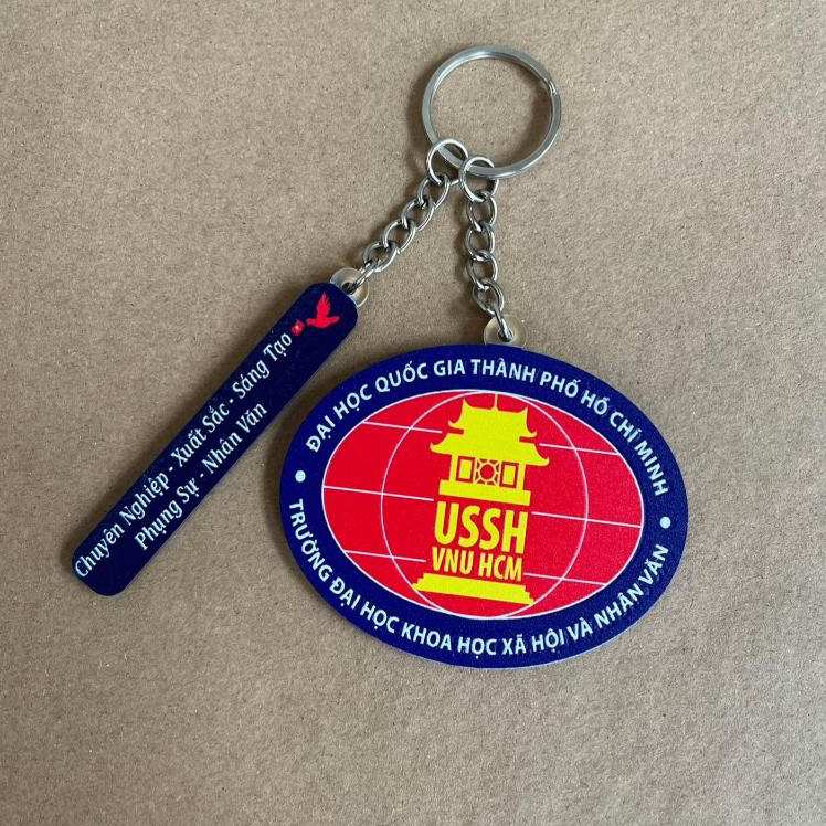 College Keychain, College Logo Keychain With Thi Do Charm Slogan Printed On Demand Móc Khóa In Theo Yêu Cầu, Chất Liệu Mica Trong Suốt In 2 Mặt , Dày 4mm 9 College Keychain, College Logo Keychain With Thi Do Charm Slogan Printed On Demand Móc Khóa In Theo Yêu Cầu, Chất Liệu Mica Trong Suốt In 2 Mặt , Dày 4mm - Ảnh 9