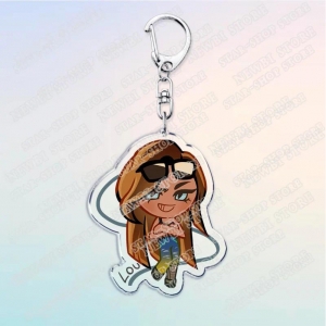 Cookie Alien Stage In Crk Style Chibis Keychains For Accessories Bag Luka Ivan Till Mizi Móc Khóa In Theo Yêu Cầu, Chất Liệu Mica Trong Suốt In 2 Mặt , Dày 4mm