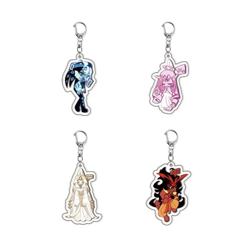 Cookie Run: Kingdom Cute Acrylic Keychain Bag Charm Pendant Game Relatex Transparent Mica Móc Khóa In Theo Yêu Cầu, Chất Liệu Mica Trong Suốt In 2 Mặt , Dày 4mm 1 Cookie Run: Kingdom Cute Acrylic Keychain Bag Charm Pendant Game Relatex Transparent Mica Móc Khóa In Theo Yêu Cầu, Chất Liệu Mica Trong Suốt In 2 Mặt , Dày 4mm