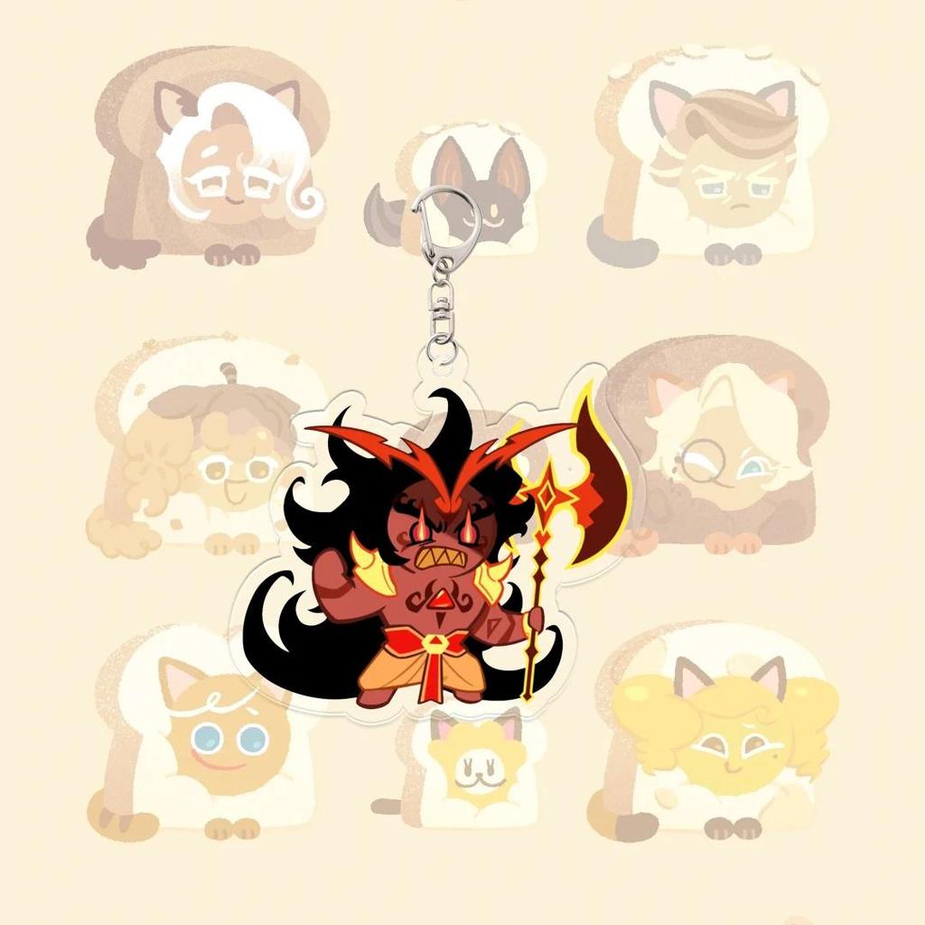 Cookie Run Kingdom Decorate Pendant Kawaii Game Figure Student Model Keychain Plaid Summer Q Móc Khóa In Theo Yêu Cầu, Chất Liệu Mica Trong Suốt In 2 Mặt , Dày 4mm 2 Cookie Run Kingdom Decorate Pendant Kawaii Game Figure Student Model Keychain Plaid Summer Q Móc Khóa In Theo Yêu Cầu, Chất Liệu Mica Trong Suốt In 2 Mặt , Dày 4mm - Ảnh 2