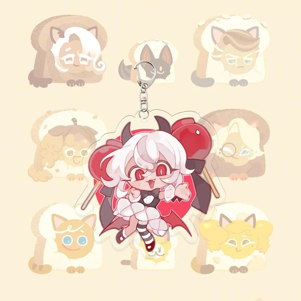 Cookie Run Kingdom Decorate Pendant Kawaii Game Figure Student Model Keychain Plaid Summer Q Móc Khóa In Theo Yêu Cầu, Chất Liệu Mica Trong Suốt In 2 Mặt , Dày 4mm 12 Cookie Run Kingdom Decorate Pendant Kawaii Game Figure Student Model Keychain Plaid Summer Q Móc Khóa In Theo Yêu Cầu, Chất Liệu Mica Trong Suốt In 2 Mặt , Dày 4mm - Ảnh 12