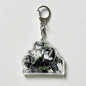 Couple Interaction Acrylic Keychain For The Guy She Was Interested In Wasn't A Guy Megumu Móc Khóa In Theo Yêu Cầu, Chất Liệu Mica Trong Suốt In 2 Mặt , Dày 4mm