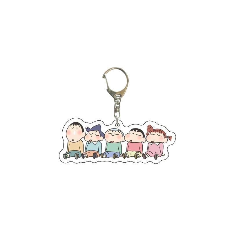 Crayon Shin Anmie Mica Keychain Lovely Bag Charm Hanging Face Key Keychain Móc Khóa In Theo Yêu Cầu, Chất Liệu Mica Trong Suốt In 2 Mặt , Dày 4mm 4 Crayon Shin Anmie Mica Keychain Lovely Bag Charm Hanging Face Key Keychain Móc Khóa In Theo Yêu Cầu, Chất Liệu Mica Trong Suốt In 2 Mặt , Dày 4mm - Ảnh 4