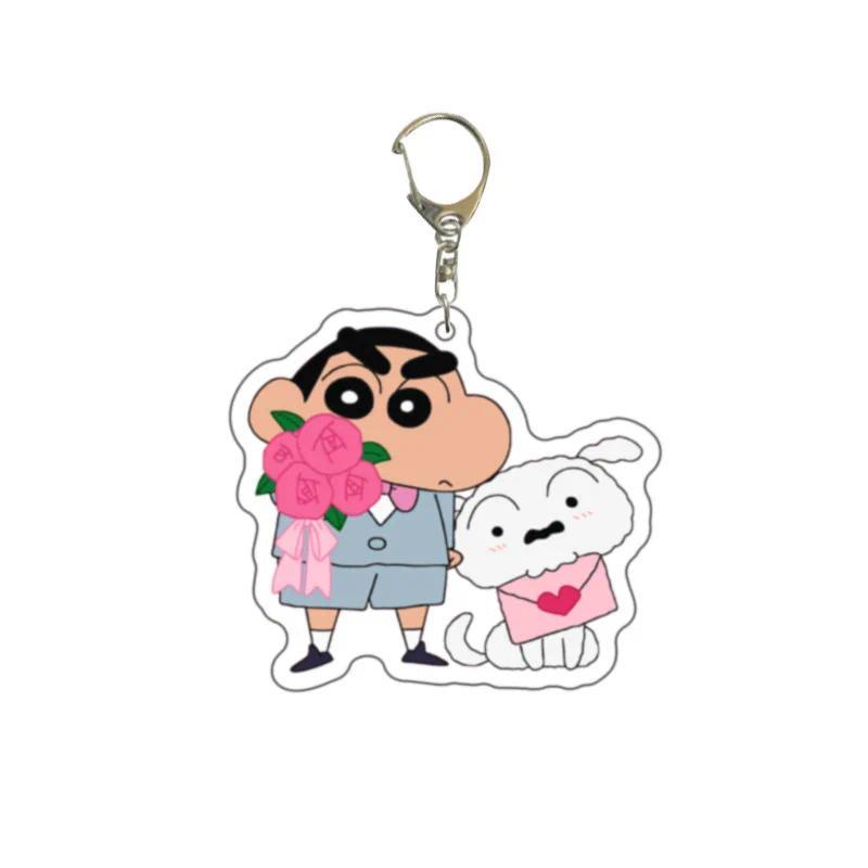 Crayon Shin Anmie Mica Keychain Lovely Bag Charm Hanging Face Key Keychain Móc Khóa In Theo Yêu Cầu, Chất Liệu Mica Trong Suốt In 2 Mặt , Dày 4mm 38 Crayon Shin Anmie Mica Keychain Lovely Bag Charm Hanging Face Key Keychain Móc Khóa In Theo Yêu Cầu, Chất Liệu Mica Trong Suốt In 2 Mặt , Dày 4mm - Ảnh 38