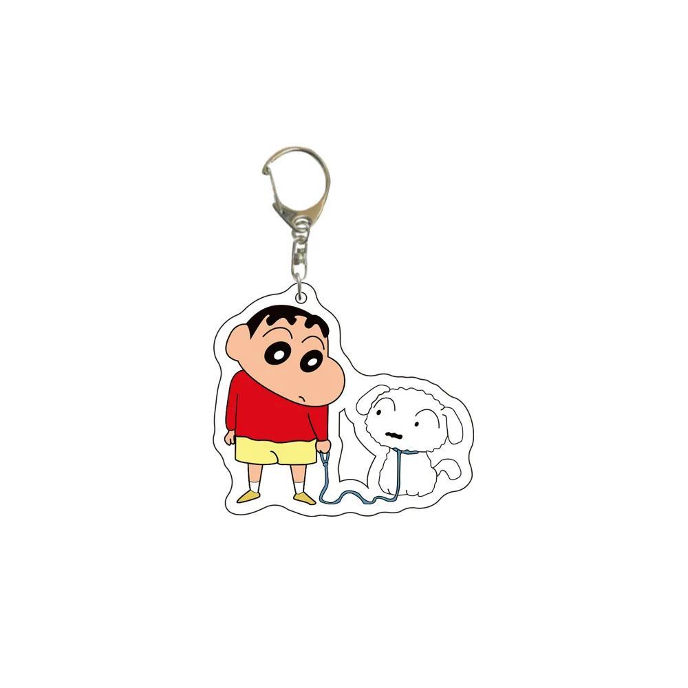 Crayon Shin Anmie Mica Keychain Lovely Bag Charm Hanging Face Key Keychain Móc Khóa In Theo Yêu Cầu, Chất Liệu Mica Trong Suốt In 2 Mặt , Dày 4mm 5 Crayon Shin Anmie Mica Keychain Lovely Bag Charm Hanging Face Key Keychain Móc Khóa In Theo Yêu Cầu, Chất Liệu Mica Trong Suốt In 2 Mặt , Dày 4mm - Ảnh 5