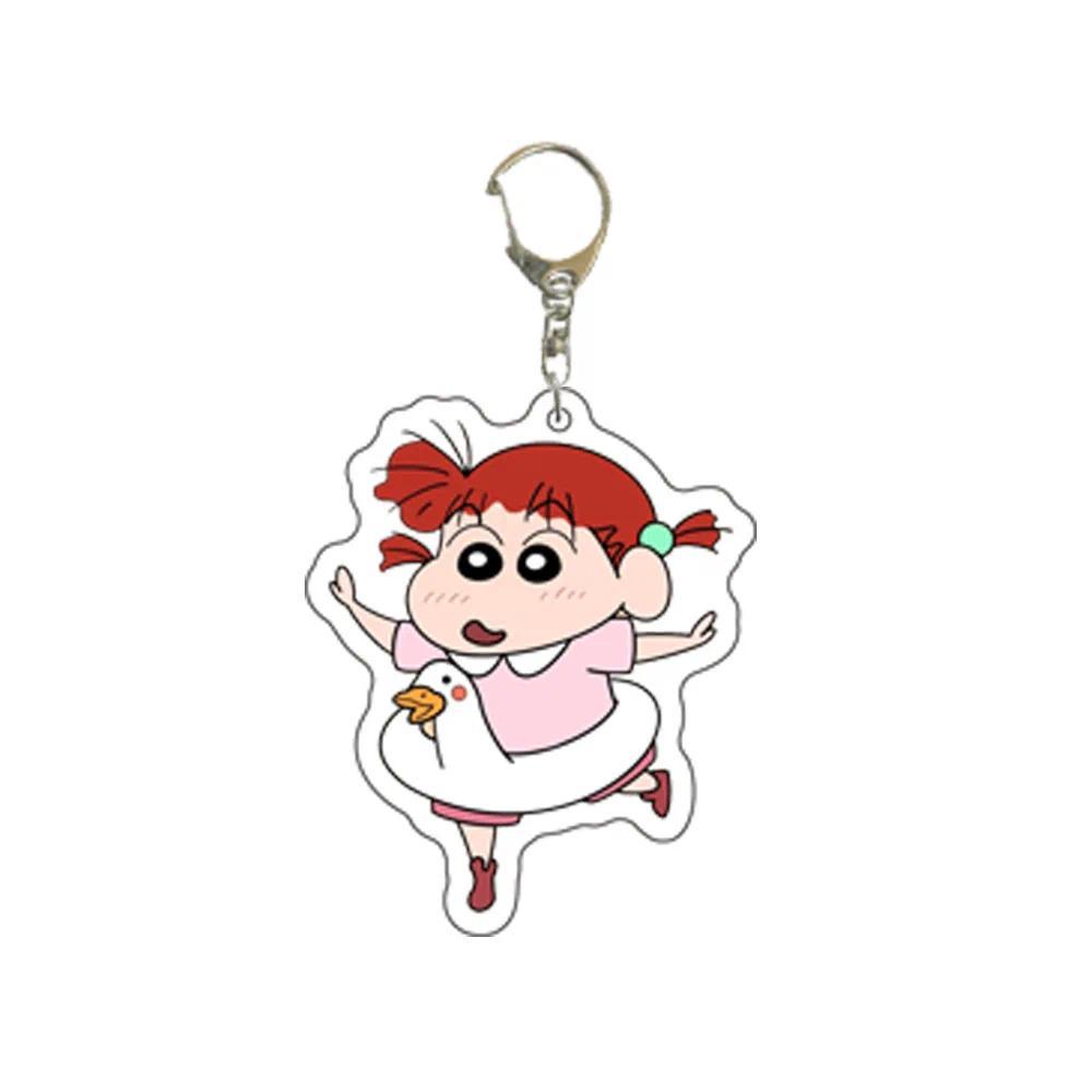 Crayon Shin Anmie Mica Keychain Lovely Bag Charm Hanging Face Key Keychain Móc Khóa In Theo Yêu Cầu, Chất Liệu Mica Trong Suốt In 2 Mặt , Dày 4mm 8 Crayon Shin Anmie Mica Keychain Lovely Bag Charm Hanging Face Key Keychain Móc Khóa In Theo Yêu Cầu, Chất Liệu Mica Trong Suốt In 2 Mặt , Dày 4mm - Ảnh 8