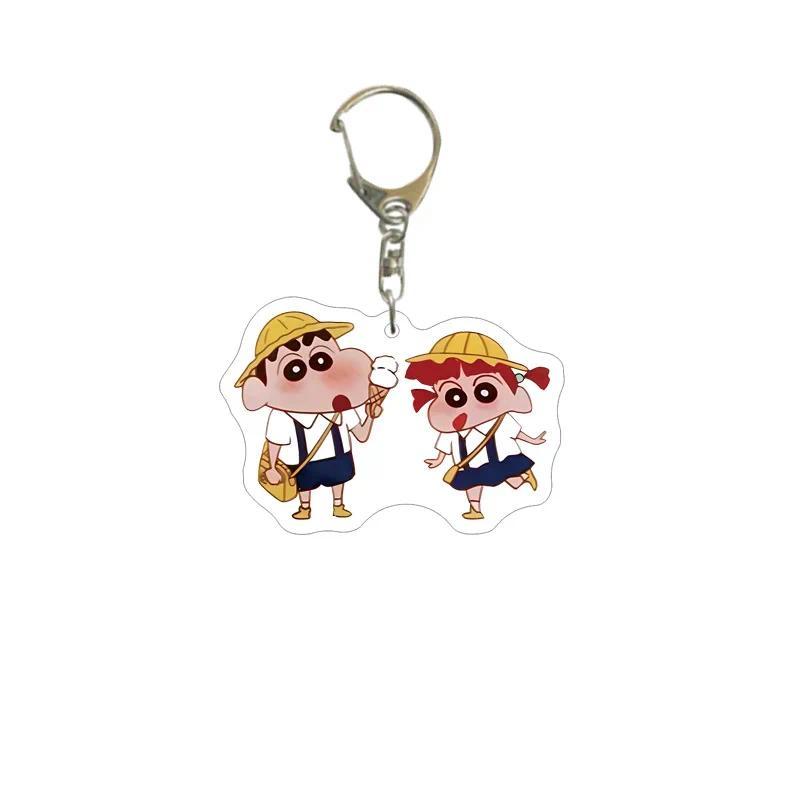 Crayon Shin Chan Cute Anmie Acrylic Keychain Charm Pendantmica Friend Kingring Keychain Móc Khóa In Theo Yêu Cầu, Chất Liệu Mica Trong Suốt In 2 Mặt , Dày 4mm 3 Crayon Shin Chan Cute Anmie Acrylic Keychain Charm Pendantmica Friend Kingring Keychain Móc Khóa In Theo Yêu Cầu, Chất Liệu Mica Trong Suốt In 2 Mặt , Dày 4mm - Ảnh 3