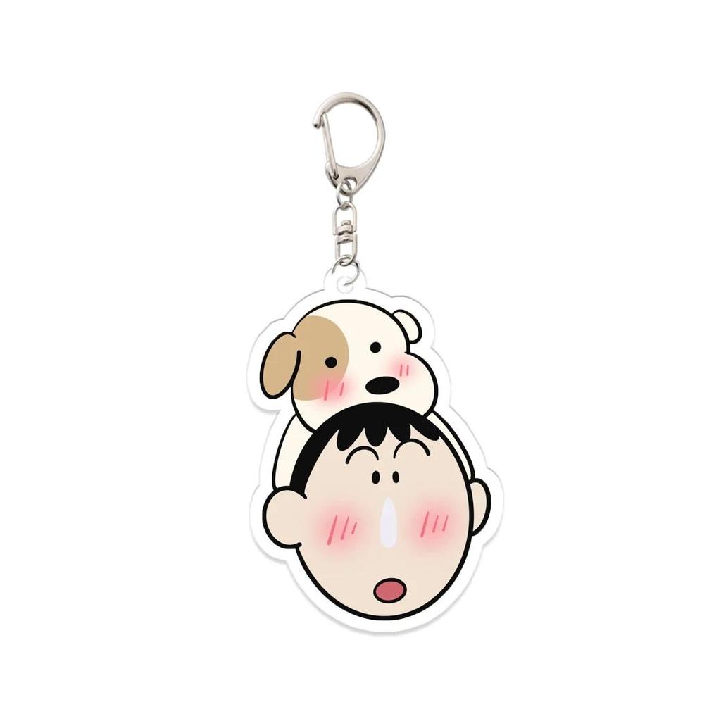 Crayonshin-chan Keychain Funny Expression Student Anime Cartoon Collect Exquisite Child Bag Móc Khóa In Theo Yêu Cầu, Chất Liệu Mica Trong Suốt In 2 Mặt , Dày 4mm 2 Crayonshin-chan Keychain Funny Expression Student Anime Cartoon Collect Exquisite Child Bag Móc Khóa In Theo Yêu Cầu, Chất Liệu Mica Trong Suốt In 2 Mặt , Dày 4mm - Ảnh 2