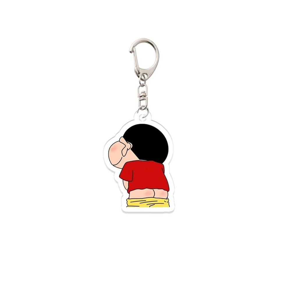 Crayonshin-chan Keychain Funny Expression Student Anime Cartoon Collect Exquisite Child Bag Móc Khóa In Theo Yêu Cầu, Chất Liệu Mica Trong Suốt In 2 Mặt , Dày 4mm 13 Crayonshin-chan Keychain Funny Expression Student Anime Cartoon Collect Exquisite Child Bag Móc Khóa In Theo Yêu Cầu, Chất Liệu Mica Trong Suốt In 2 Mặt , Dày 4mm - Ảnh 13