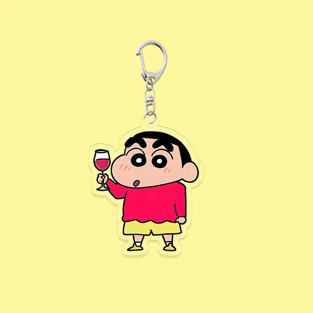 Crayonshin-chan Keychain Funny Expression Student Anime Cartoon Collect Exquisite Child Bag Móc Khóa In Theo Yêu Cầu, Chất Liệu Mica Trong Suốt In 2 Mặt , Dày 4mm 16 Crayonshin-chan Keychain Funny Expression Student Anime Cartoon Collect Exquisite Child Bag Móc Khóa In Theo Yêu Cầu, Chất Liệu Mica Trong Suốt In 2 Mặt , Dày 4mm - Ảnh 16
