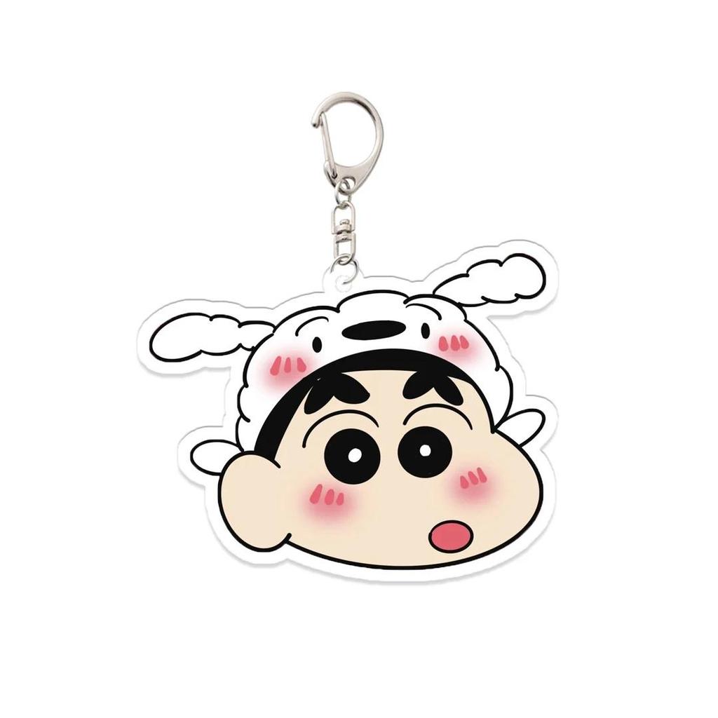 Crayonshin-chan Keychain Funny Expression Student Anime Cartoon Collect Exquisite Child Bag Móc Khóa In Theo Yêu Cầu, Chất Liệu Mica Trong Suốt In 2 Mặt , Dày 4mm 3 Crayonshin-chan Keychain Funny Expression Student Anime Cartoon Collect Exquisite Child Bag Móc Khóa In Theo Yêu Cầu, Chất Liệu Mica Trong Suốt In 2 Mặt , Dày 4mm - Ảnh 3